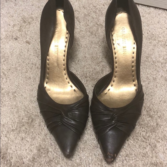 Brown Gianni bono heels - Picture 1 of 2